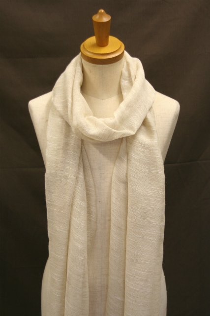 ショール生地/麻レーヨン/ヘンプ